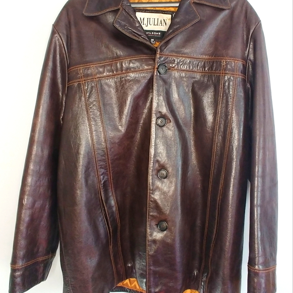 Vintage Wilson's Leather M. Julian Men's Leather Coat